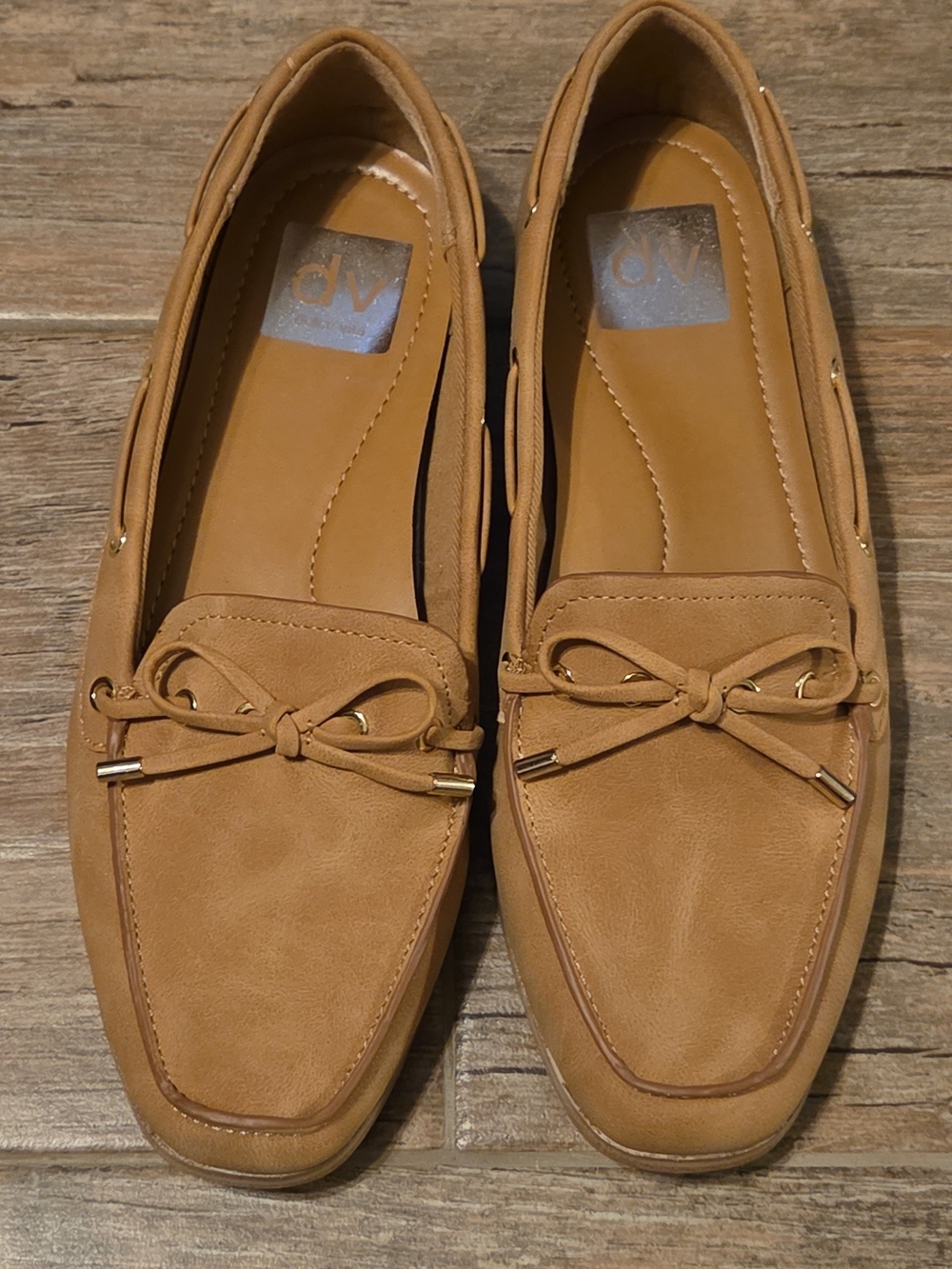 NEW 6.5 DV by Dolce Vita Tan Women's Loafers - Classic Slip-On Style